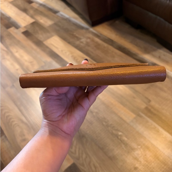 Portland Leather Brown Wallet - Picture 4 of 7